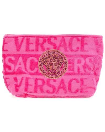 versace makeup bag pink|versace makeup bags for women.